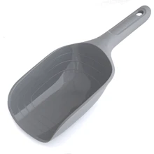 Лопатка Savic Scoop Small для наповнювача і корми сіра 28.5x11x7 см: Матеріал пластик