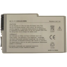 Батарея для ноутбука Dell BAT1194 Latitude D600 11.1V Grey 5200mAh OEM (2528): Емкость, мАч 5200