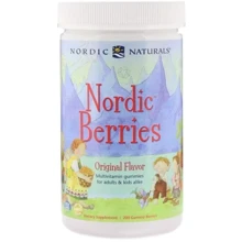 Nordic Naturals Nordic Berries Витамины для детей 20 конфет: Тип Мультивитамины