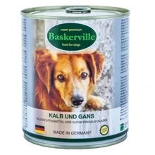 Влажный корм для собак Baskerville телятина-гусь 0.4 кг (21542): Тип Влажный корм
