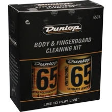 Набір засобів по догляду за гітарою DUNLOP 6503 BODY AND FINGERBOARD CLEANING KIT: Виробник Dunlop