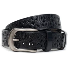Женский ремень Borsa Leather черный (CV1ZK-094-black): Пол Женский