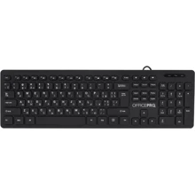 Клавиатура Officepro SK276 Black: Подключение проводное