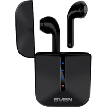 Наушники Sven E-335B Black: Тип конструкции вкладыши