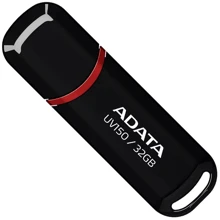 USB-флешка ADATA 256GB UV150 USB 3.2 Black (AUV150-256G-RBK): Стандарт USB USB 3.1