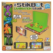 Игровой набор для анимационного творчества Stikbot S2 Pets – Студия Z-Screen (2 фиг., штатив, сцена): Тип Набор игровых фигурок