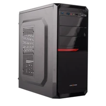 Корпус LogicPower 2012 400W Black: Форм-фактор материнської плати ATX / Micro-ATX