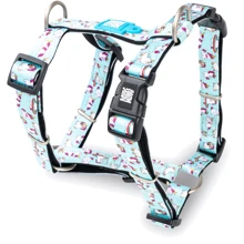 Шлейка для собак Max & Molly Urban Pets H-Harness - Unicorn/L 2 см 70-98 см голубая (4894512022935): Производитель Max & Molly Urban Pets