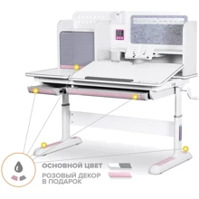 Детский стол Mealux Winnipeg Multicolor WG + PN (арт.BD-630 WG + PN Multicolor): Тип Парта