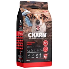 Сухий корм Charm Grass-Fed Beef Бички вигодовані на траві беззернової для собак 2 кг (59675): Тип Сухой корм