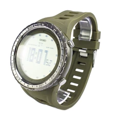 Наручний годинник Skmei 1246 Army Green: Стиль спортивний