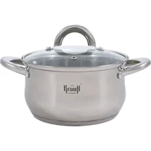 Кастрюля Krauff Steil со стеклянной крышкой 18 см 2.5 л (26-238-074): Тип Традиционная