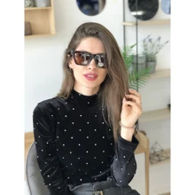 Женские солнцезащитные очки MTP с поляризационными линзами, бабочка (2000001696958): Пол Женский