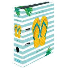 Папка-регистратор Herlitz А4 8 см Good Times Ahead Summer Shoes Лето (50041558): Тип Папка-регистратор