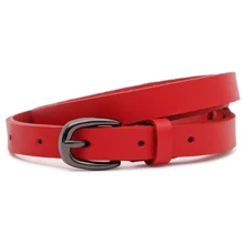 Жіночий ремінь Borsa Leather червоний (110v1genw41-red): Стать Женский