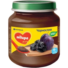 Пюре Milupa чернослив 125г от 4 мес. new: Вид Фруктовое