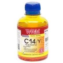 Чернила WWM CANON CLI-451/CLI-471 200г Yellow (C14/Y): Цвет Yellow