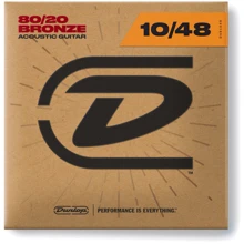 Струна для гитар Струны для акустической гитары DUNLOP DAB1048 80/20 BRONZE ACOUSTIC GUITAR STRINGS (10-48): Тип Комплект струн