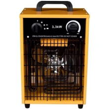 Тепловентилятор Inelco Neutral 3.3 кВт 230В 400м³/час желтый (175100003): Тип Тепловентилятор