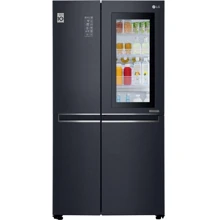 Холодильник Side-by-Side LG GC-Q247CBDC: Расположение морозильной камеры Сбоку