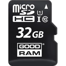 Карта памяти GOODRAM 32GB microSDHC Class 10 UHS-I U1 (M1A0-0320R12): Тип карты MicroSDHC