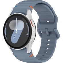 BeCover Strap Ribbed Tape Blue for Samsung Galaxy Watch (20mm) 4 40mm-44mm/5 40-44mm/6 40-44mm/7 40-44mm (712038): Цвет синий