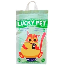 Наполнитель для кошачьего туалета Luсky Pet Бентонитовый мелкий 5 кг (4820224210100): Вид Глиняный