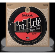 Струна для гитар Комплект струн D'addario EJ49 Pro-Arte Вlack Nylon Normal Tension: Тип Комплект струн