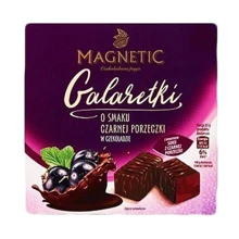 Цукерки Magnetic Galaretki o smaku czarnej porzeczki w czekoladzie 460 г (DL18485): Вага, г 400