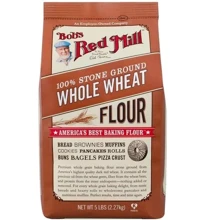 Мука Bob's Red Mill пшеничная цельнозерновая 2.27 кг (039978533029): Вес нетто 2.27 кг
