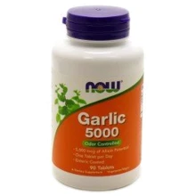 NOW Foods Garlic 5000 90 tabs (Часник): Тип травні ферменти