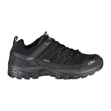 Кросівки CMP Rigel Low Trekking Shoe WP (3Q13247-72YF) 39 (40) чорна натуральна замша демісезон: Матеріал верху Текстиль, Натуральная замша