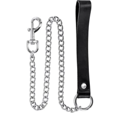 Поводок Fetish Tentation Premium Metal leash with cowhide leather wrist 72 см: Производитель Fetish Tentation
