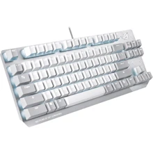 Клавиатура ASUS ROG Strix Scope NX TKL Moonlight White (90MP02B6-BKUA00): Подключение проводное