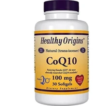 Healthy Origins CoQ10 Kaneka Q10 100 mg 30 Softgels Коензим Q10: Тип Коензим