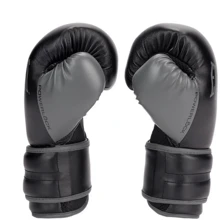 Боксерські рукавички Everlast POWERLOCK TRAINING GLOVES чорний, сірий Уні 16 унцій (870310-70-816): undefined undefined
