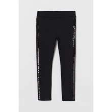 Леггинсы H&M 412-7942210 122 см черные: Тип Леггинсы