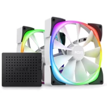 Кулер NZXT Aer RGB 2 140mm Twin Starter White (HF-2814C-DW): Рівень шуму, dB 33