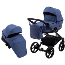 Коляска 2 в 1 Bair Kiwi Soft BKS-43 синий: Тип коляски Универсальная коляска (2-в-1)