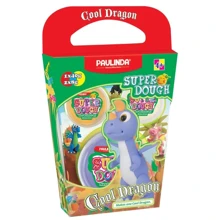 Масса для лепки Paulinda Super Dough Cool Dragon Дракон фиолетовый (PL-081378-18): Производитель PAULINDA
