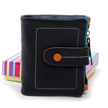 Женский кошелек Dr. Bond Rainbow черный (WRN-1 black): Пол Женский