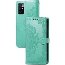Аксесуар для смартфона Mobile Case Book Cover Art Leather Turquoise для Xiaomi Redmi 10: Сумісність Xiaomi Redmi Note 11 4G / Redmi 10