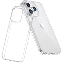 Чехол для iPhone Mutural Qintou series TPU Case Transparent for iPhone 15 Plus: Цвет прозрачный