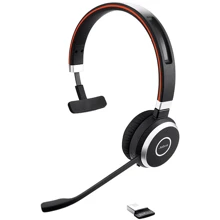 Наушники Jabra Evolve 65 MS Mono (6593-823-309): Тип конструкции накладные