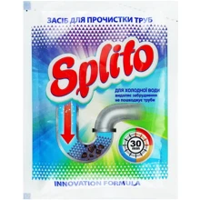 Средство Splito для очистки труб для холодной воды 70 г (4820049382105): Производитель Splito