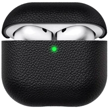 Чехол KeyBudz Artisan Series Leather Black (AP4_S3_BLK) for Apple AirPods 4: undefined undefined
