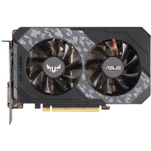Видеокарта ASUS GeForce GTX 1650 SUPER TUF Gaming OC 4GB (TUF-GTX1650S-O4G-GAMING): Объем памяти, Гб 4