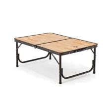 Стіл для кемпінгу Naturehike L MDF outdoor folding NH20JJ028 Світле дерево: Розмір 53x40x23 см 90x60x37 см