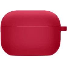TPU Silicone Case with Carabiner Rose Red for Apple AirPods 4: undefined undefined