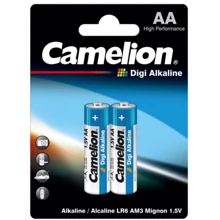 Camelion AA LR6 Digi Alkaline 2шт (LR6-BP2DG): undefined undefined